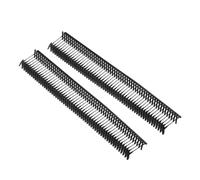 TOP-VIGOR Lot de 2000 attaches d'étiquetage standard, en plastique standard, pour pistolet d'étiquetage de prix de vêtements, 10 mm, noir