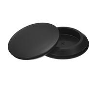 TOP-VIGOR Lot de 3 bouchons de trou de verrouillage en silicone - Joint de panneau en caoutchouc de type affleurant rond pour trou de 50 mm - Bouchons d'étanchéité étanches pour cloisons de cuisine -
