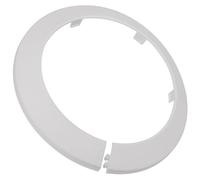 TOP-VIGOR Lot de 4 cache-tuyaux décoratifs de 110 mm, rosaces en plastique PP à clipser pour tuyau d'eau, ligne de vidange, tuyau d'évacuation des toilettes, garniture décorative d'entrée de tuyau