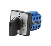 TOP-VIGOR LW26-20 Sélecteur de cames universel 0-3/3 220 V 20 A 4 positions 12 bornes