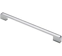 TOP-VIGOR Poignée de porte de placard de cuisine en chrome poli avec barre en T pour meubles de placard 224 mm