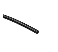 TOP-VIGOR Tube en silicone 3mm DI x 5mm DE 1m / 3,28ft de longueur, tuyauterie flexible en caoutchouc silicone tuyau d'eau et d'air pour transfert de pompe noir