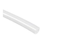 TOP-VIGOR Tube en silicone 3mm DI x 6mm DE 10m / 32,81ft de longueur, tuyauterie flexible en caoutchouc de silicone pour eau et air, tuyau pour transfert par pompe translucide