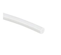 TOP-VIGOR Tube en silicone 4 mm x 8 mm OD 1 m de long, tuyau flexible en caoutchouc de silicone pour transfert de pompe translucide