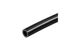 TOP-VIGOR Tube en silicone souple pour transfert de pompe - 6 mm x 10 mm x 1 m - Noir