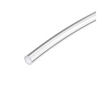 TOP-VIGOR Tube en vinyle transparent PVC transparent de qualité alimentaire pour transfert d'eau, d'huile, d'air, de poudres et de granulés fins - 3 mm x 5 mm x 5 mm