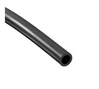 TOP-VIGOR Tuyau d'huile lubrifiante, 6 mm x 10 mm x 5 m, tuyau en caoutchouc pour irrigation, petit équipement, extérieur, jardin, tuyau d'eau, noir