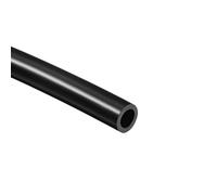 TOP-VIGOR Tuyau en silicone 8 mm (DI) x 12 mm (DE) 2 m / 6,56 pi de longueur, tuyau flexible en caoutchouc de silicone pour transfert de pompe Noir