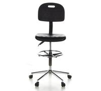 TOP WORK 23 - Chaise de comptoir Noir