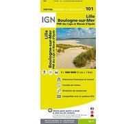 Top100101 Lille/Boulogne-Sur-Mer 1/100.000