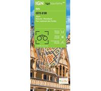 Collectif IGN – TOP100D21 – Côte-d'Or – Échelle 1:100 000 – Carte