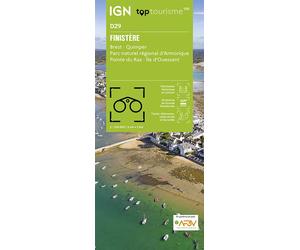 Top100d29 - finistere - Échelle 1 : 100 000 - Collectif - Ign Institut Geographique National - Atlas / carte