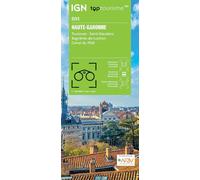 IGN Carte TOP100D31 – Haute-Garonne – Échelle 1:100 000