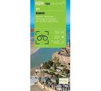 IGN – TOP100D50 – Manche – Échelle 1 : 100 000 – Carte