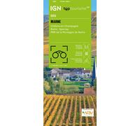 Top100d51 - marne - Échelle 1 : 100 000 - Collectif - Ign Institut Geographique National - Atlas / carte