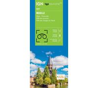 Top100d57 - moselle - Échelle 1 : 100 000 - Collectif - Ign Institut Geographique National - Atlas / carte