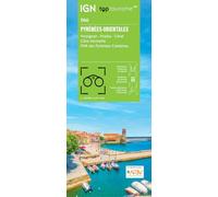 Collectif IGN - TOP100D66 : Pyrénées-Orientales - Échelle 1:100 000 - Carte