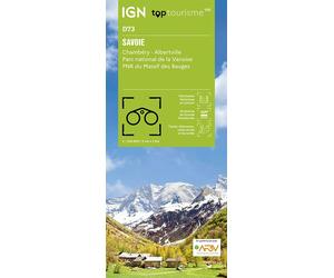 Top100d73 - savoie - Échelle 1 : 100 000 - Collectif - Ign Institut Geographique National - Atlas / carte