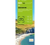 IGN - TOP100D76 - Seine-Maritime - Échelle 1:100 000 - Carte