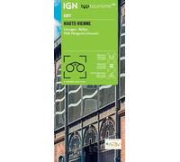 IGN Carte TOP100D87 Haute-Vienne – Échelle 1:100 000 – Collectif