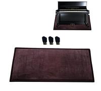 TOP1US Tapis insonorisé pour Piano Droit avec 3 Couvre-pédales de Piano, Coussin d'isolation Acoustique pour Piano, Coussinets acoustiques/Tapis d'amortissement du Son(160 * 70 cm, B)