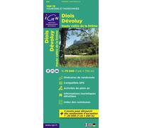 Top75009 diois devoluy haute vallee de la drome - inclus 5 zoom au 1/25000 - Collectif - Ign Institut Geographique National - Atlas / carte
