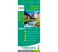 Top75018 vignemale-pic de ger vallee d'ossau - Inclus 5 zoom au 1/25000 - Collectif - Ign Institut Geographique National - Atlas / carte