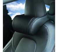 TOPABYTE Coussins D'appui-tête de Voiture, Oreiller Cervical pour Siège Auto, Souple Coussin de Nuque Support Appui-tête en Mousse à Mémoire de Forme Coussin Conducteur, 1 Pièce, Noir