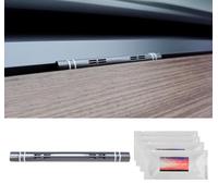 TOPABYTE Désodorisants avec 4 Bâtons Parfumés pour Tesla Model 3 2017 et Model Y 2020-2024 Diffuseur de Sortie de Voiture (Gris Argenté + Dreamy Canterburybells)
