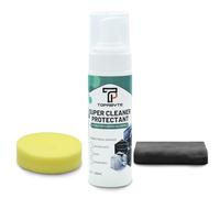 TOPABYTE Nettoyant Intérieur de Voiture Haut de Gamme avec Chiffon en Microfibre pour Sièges Tapis Plastiques Détachant Textile et Moquette Entretien de Tableau de Bord Nettoyant Mousse