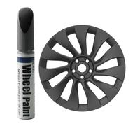 TOPABYTE Peinture de Retouche de Jante pour Tesla Model Y Performance 21" Réparation D'éraflures pour Model 3/Y/S/X Roue Uberturbine/Arachnid/Turbine/Cybersteam (Gunpowder)