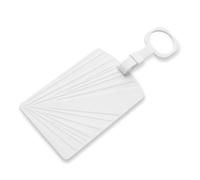 TOPABYTE Porte-carte pour Tesla Model 3/Y/S/X Cybertruck, étui en silicone pour porte d'entrée de voiture Model Y Juniper Launch Series, accessoires, blanc, 1 paquet