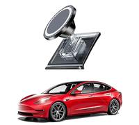TOPABYTE Support de Téléphone avec Mag-Safe pour Tesla Model Y 2020-2024 et Model 3 2016-2023 Support de Téléphone Magnétique pour Grille D'aération s'adapte à Tous Les Téléphones