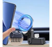 TOPABYTE Support de Téléphone pour Tesla Model Y 2020-2024 et Model 3 2016-2023 Mag-Safe Support de Grille D'aération Magnétique Le Plus Puissant pour Tous Les Téléphones