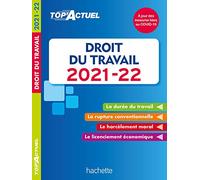 Top'Actuel Droit Du Travail 2021-2022