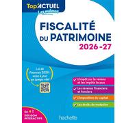 Gilles Meyer – Top'Actuel Fiscalité du patrimoine 2026-2027 – Manuel – Broché