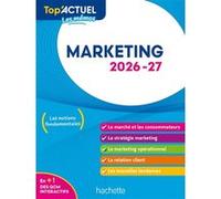 Hamza Merabet – Top'Actuel Marketing 2026-2027 – Manuel – Broché