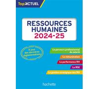 Top'Actuel - Ressources Humaines (RH) 2024-2025 - Hamza Merabet - Hachette Education - broché - Guide