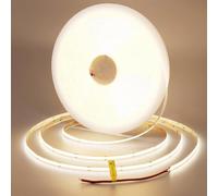 TOPAI Ruban LED COB 20M Blanc Naturel 4000K, Extra Lumineux 15000Lm, DC48V Puissance 160W, CRI>93 480LED/M Autocollant LED Bande Découpable (sans alimentation)