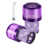 TOPALL Filtre pour Dyson V12,Filtre Aspirateur pour Dyson,Accessoires pour Dyson V12 Origin,V12 Detect Slim,V12 Slim+,V12 Detect Slim Absolute,Pièce pour Aspirateur #971517-01