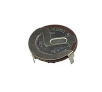 Topalli - Pile Bouton Rechargeable Vl2020 Broches à 90 degres Compatible avec clé de Voiture BMW Séries 3, 5 et 7