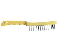 GYS Brosse Toparc 044258 en acier inoxydable – 4 rangées
