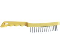 Toparc 044258 Brosse en acier inoxydable - 4 rangées