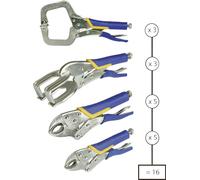 Toparc 050266 Jeu de pinces-étaux