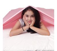 Toparchery Drap de lit à Compression sensorielle pour Enfants - Pression Ferme pour Un Sommeil Calme et Relaxant - Alternative aux couvertures Lourdes - Extensible, Respirant (Lit Double, Rose)