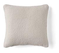 Topaze - coussin - en tissu bouclette - 40x40 cm - Beige