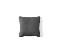 Topaze - coussin - en tissu bouclette - 40x40 cm - Gris