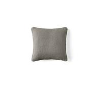 Topaze - coussin - en tissu bouclette - 40x40 cm - Taupe
