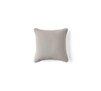 Topaze - coussin - en velours côtelé - 40x40 cm - Beige