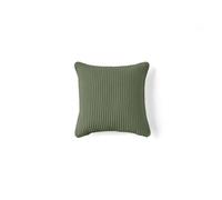 Topaze - coussin - en velours côtelé - 40x40 cm - Vert sauge
